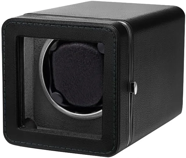 Not Included) Single Watch Winder for Automatic Watches,Automatic Watch Winder for Rolex with Super Quiet alkali torrent pleistocene fearsome recreate Motor,LED Light,4 Rotation Mode Settings,USB-C Powered(Adapter 