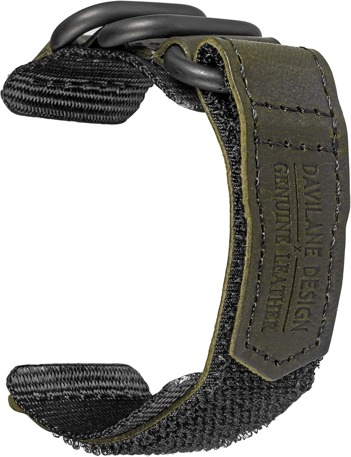 Nylon casualty Watch Strap for Men Women Soft Replacement Watch Bands Three Buckle Loop Design, 20mm 22mm Quick Release Leather 