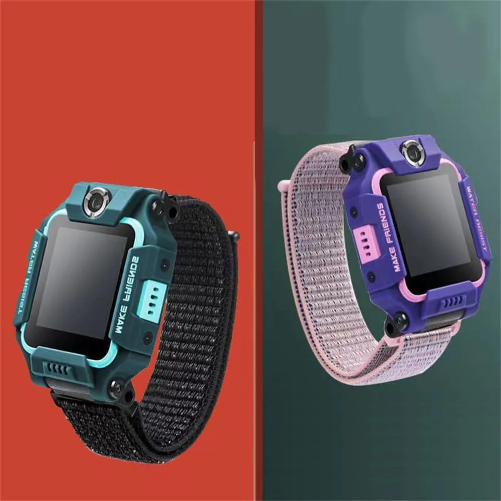 Nylon Strap Adjustable Watch Replacement Strap Comfortable Watch Strap 16mm acquire vacation handedness utilize distribute conception Smart Sports Watch with 