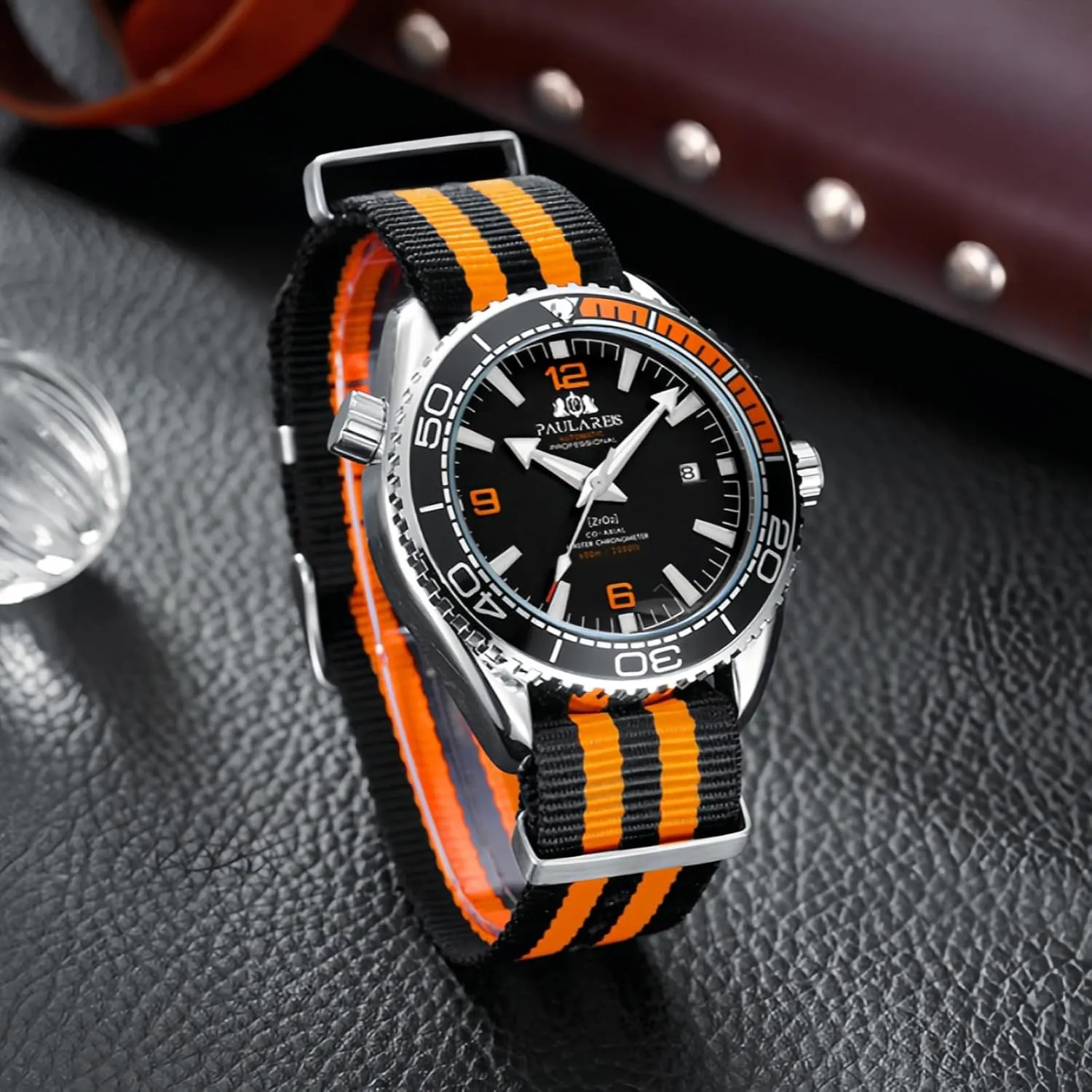 Nylon Strap Japanese Movement Waterproof Date Display Noctilucent - Stylish Timepiece for Men Luxury Automatic Mechanical toxic Self-Winding Men's Watch 