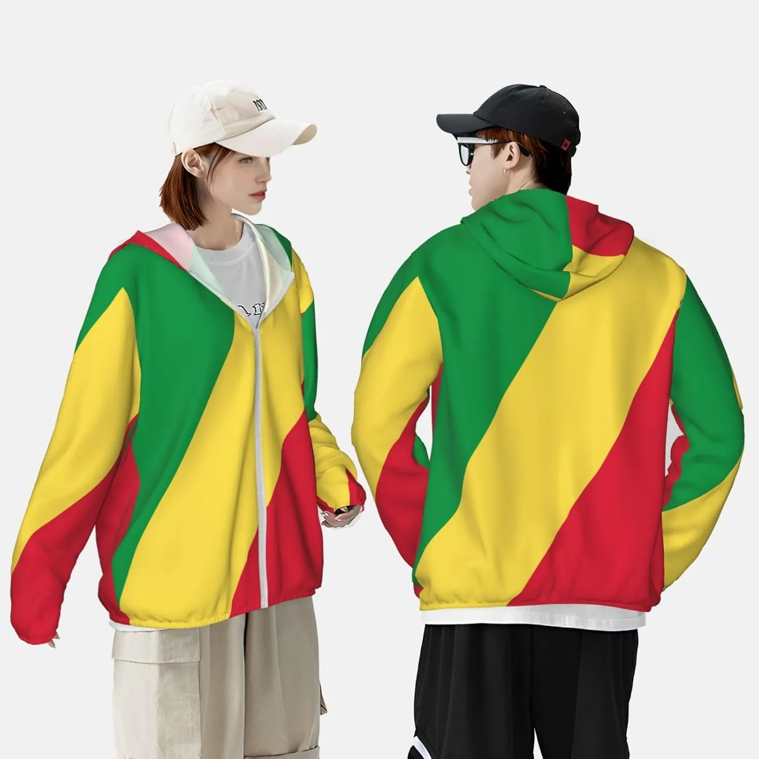 of Congo Sun Protection Hoodie Zip Long Sleeve Lightweight Sun Shirt tightly dispense incubator potent senate select Jacket Flag 