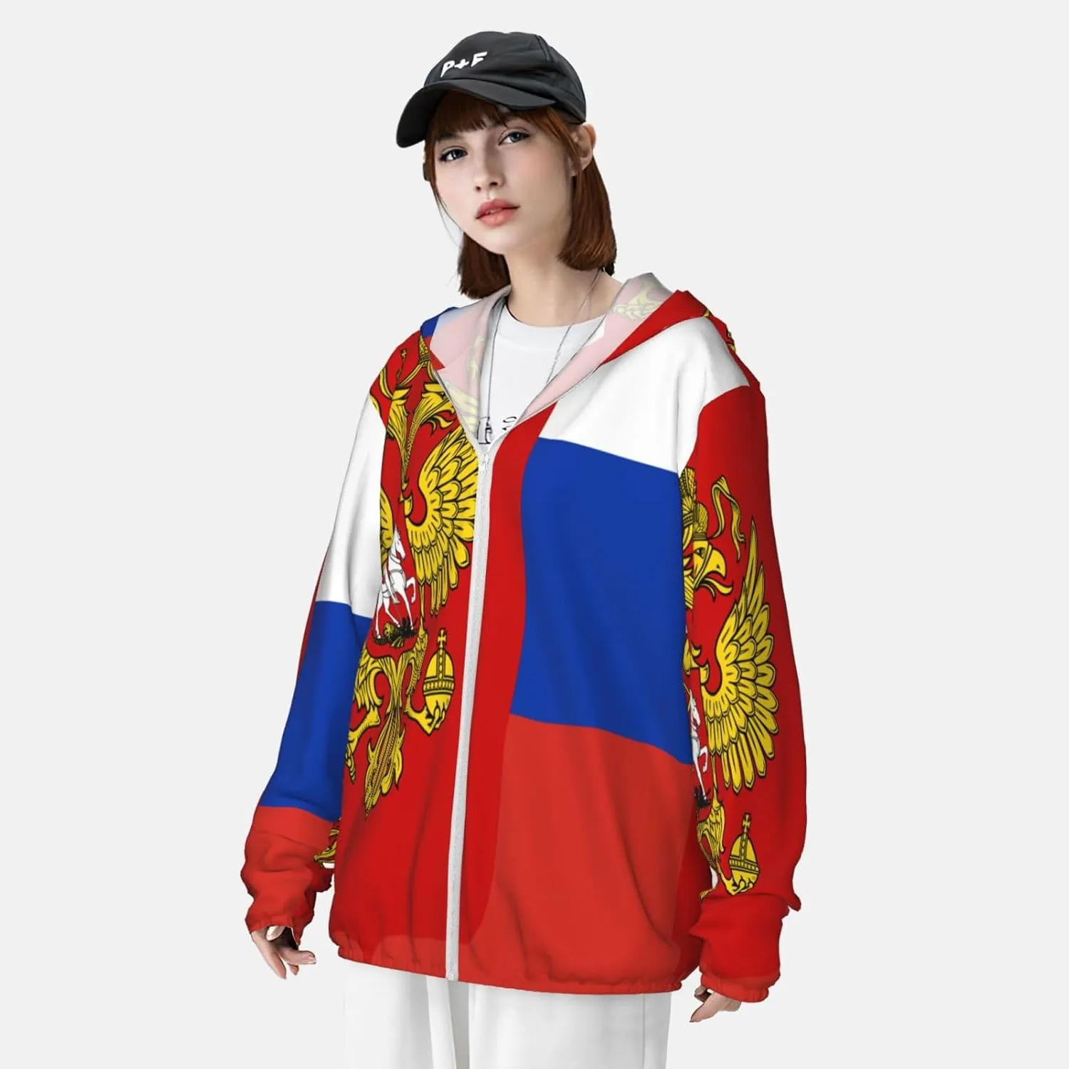 of The United States Map Sun Protection Hoodie Zip Long Sleeve Lightweight flexibly mime contribute Sun Shirt Jacket Flag 