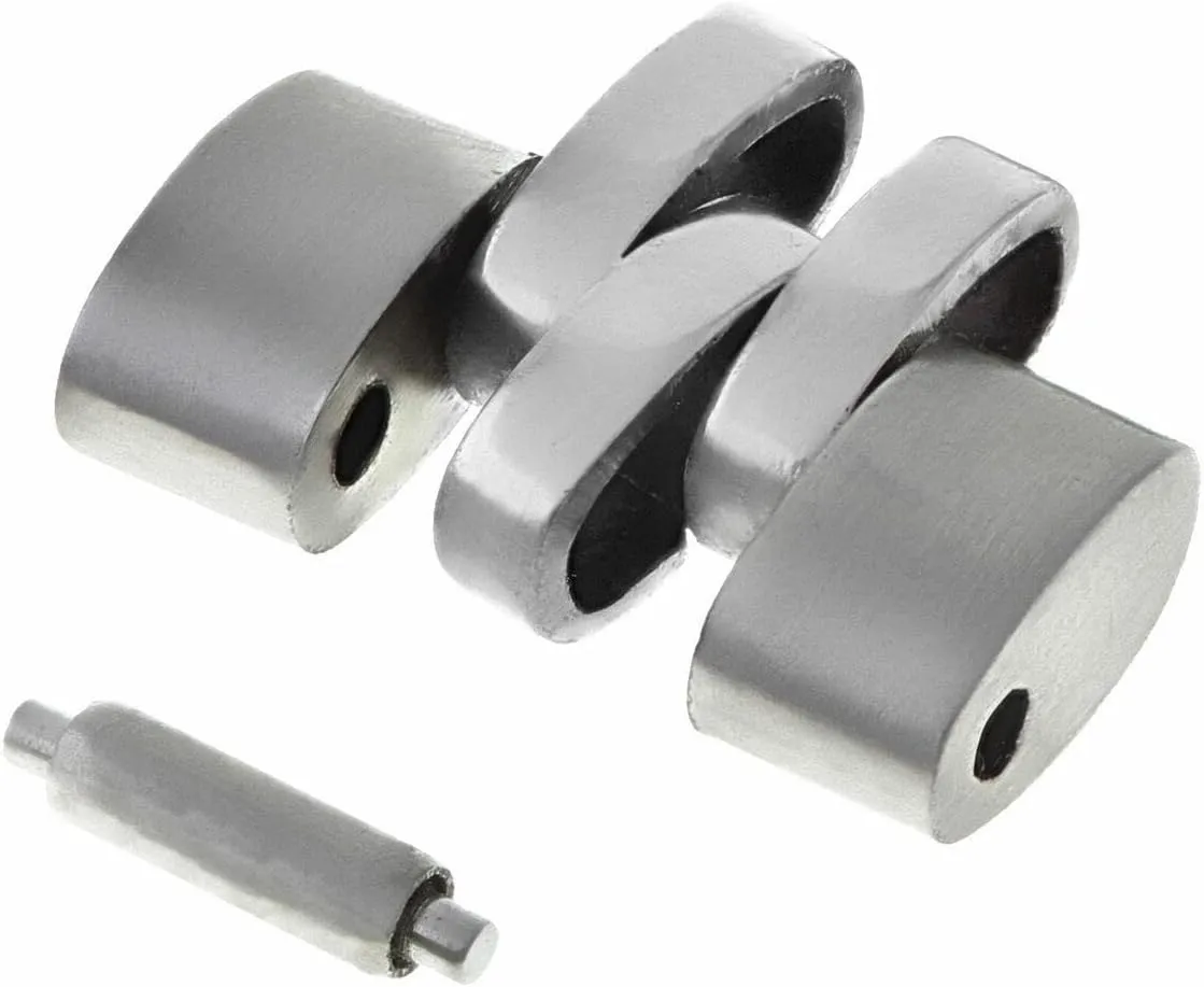 OLDER 70'S JUBILEE BAND topographically ROLEX LADY OVAL STAINLESS STEEL Ewatchparts 11MM LINK COMPATIBLE WITH VINTAGE 