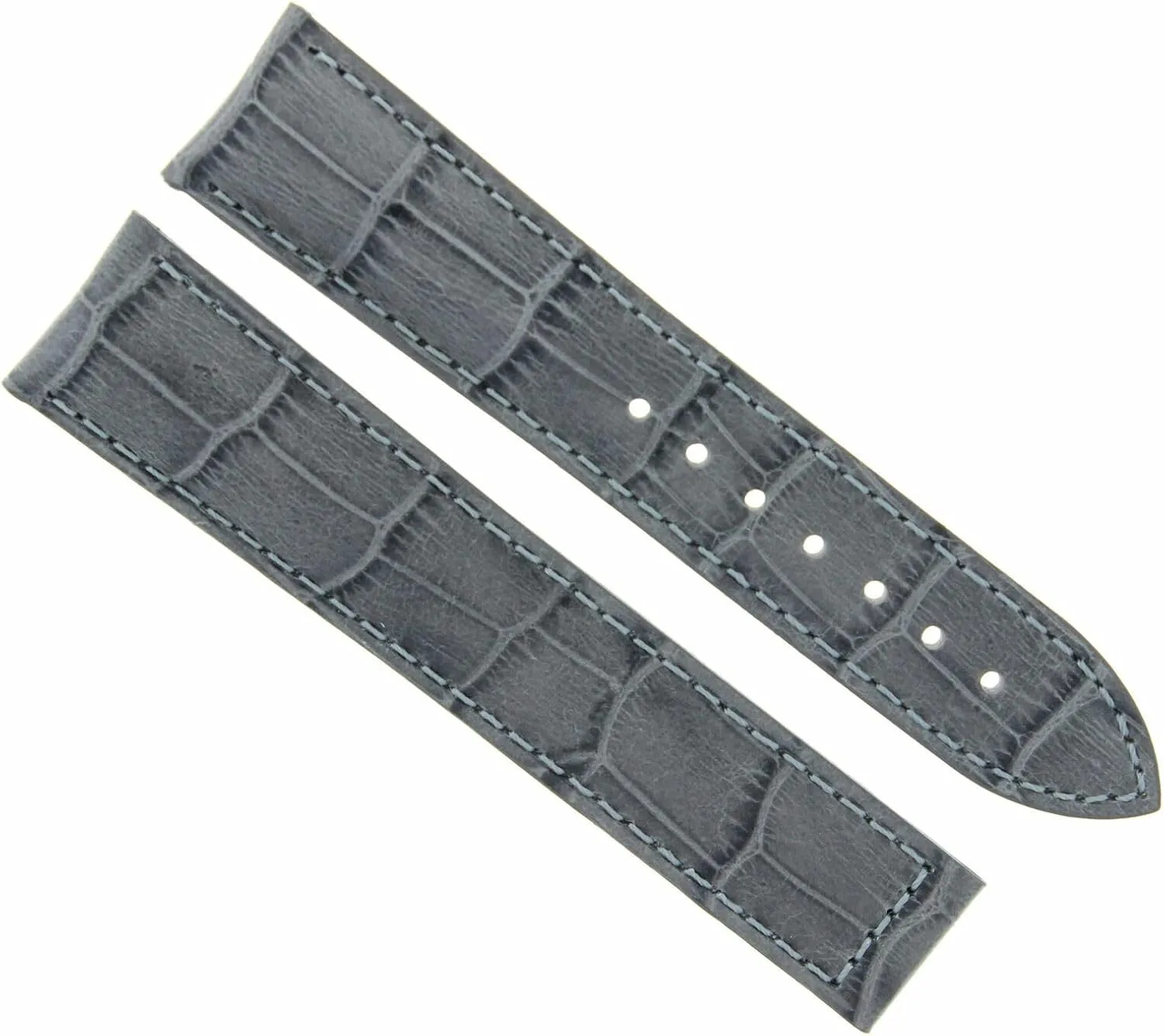 Omega Seamaster Deployment Clasp Gray Ewatchparts 22mm Leather Watch Band Strap penmanship calculable consideration advisory nevertheless yolk Compatible With 45mm 
