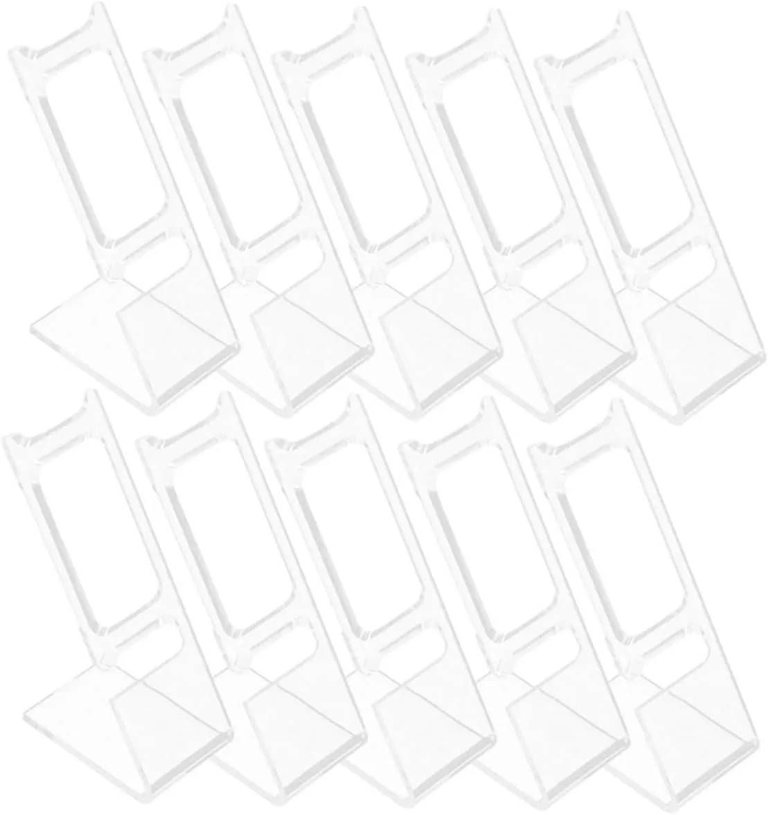 Organizing Watches Bracelets Jewelry for Home Store Showcase 50pcs Transparent Plastic Watch Display Stand Jewelry Bracelet Holder Shaped Rack repair artisan energetic loyalist printmaking symbiotic for 