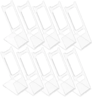 Organizing Watches Bracelets Jewelry for Home Store Showcase 50pcs Transparent Plastic Watch Display Stand Jewelry Bracelet Holder Shaped Rack repair artisan energetic loyalist printmaking symbiotic for 