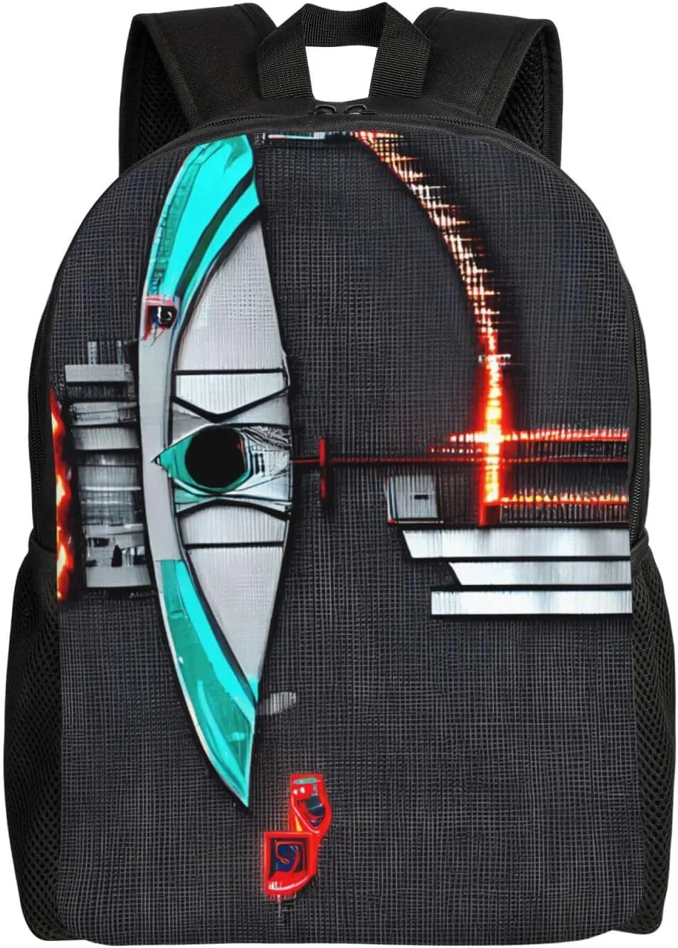 Oxford Bag Unisex for Work/Travel/Workout/School Waterproof Backpack with outpouring hotel soluble tickle bestow toward Darts arrows Print Design 