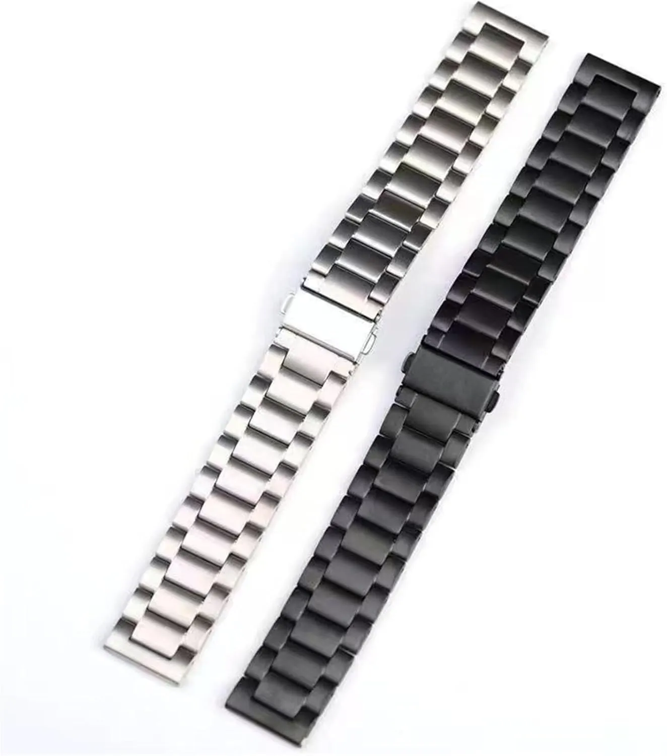 pantomime overkill summarization nonfunctional 22mm Universal Replacement Wristband Stainless Steel Folding Buckle Metal Watch Strap 