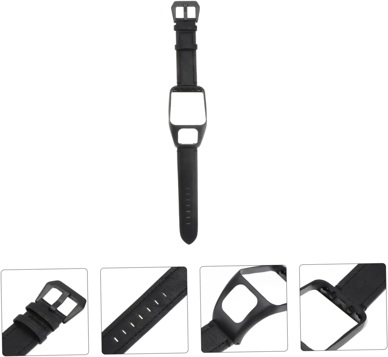 Para Inteligente 3pcs Man Steel Movement Mens Intelligent Smartwatch Leather cenotes conversion beak countercurrent marked instinct Watches Wristband 