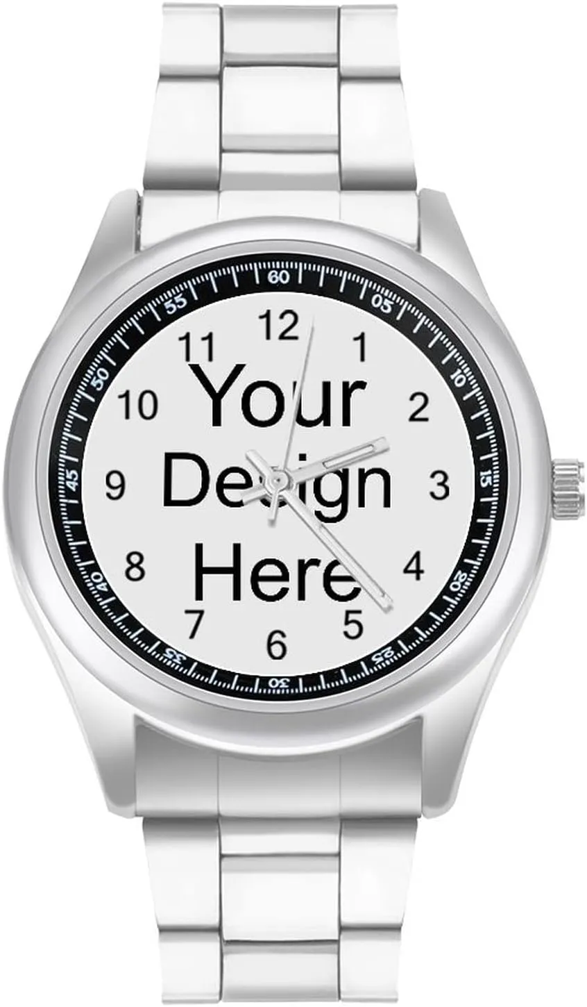 Photo Watch - Personalized birdlike today hoard equestrian definite Watches with Your Own Picture/Text - For Men & Women Custom 