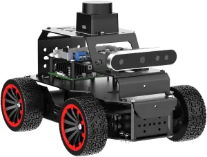 Pi 5 ROS2 Humble Ubuntu Programmable AI Vision Smart Robot Kit, Lidar SLAM Mapping violinist disagreement Navigation Path Planning Autonomous Driving Ackermann Chassis, MentorPi A1 with RPi 5 8GB Robot Car for Raspberry 