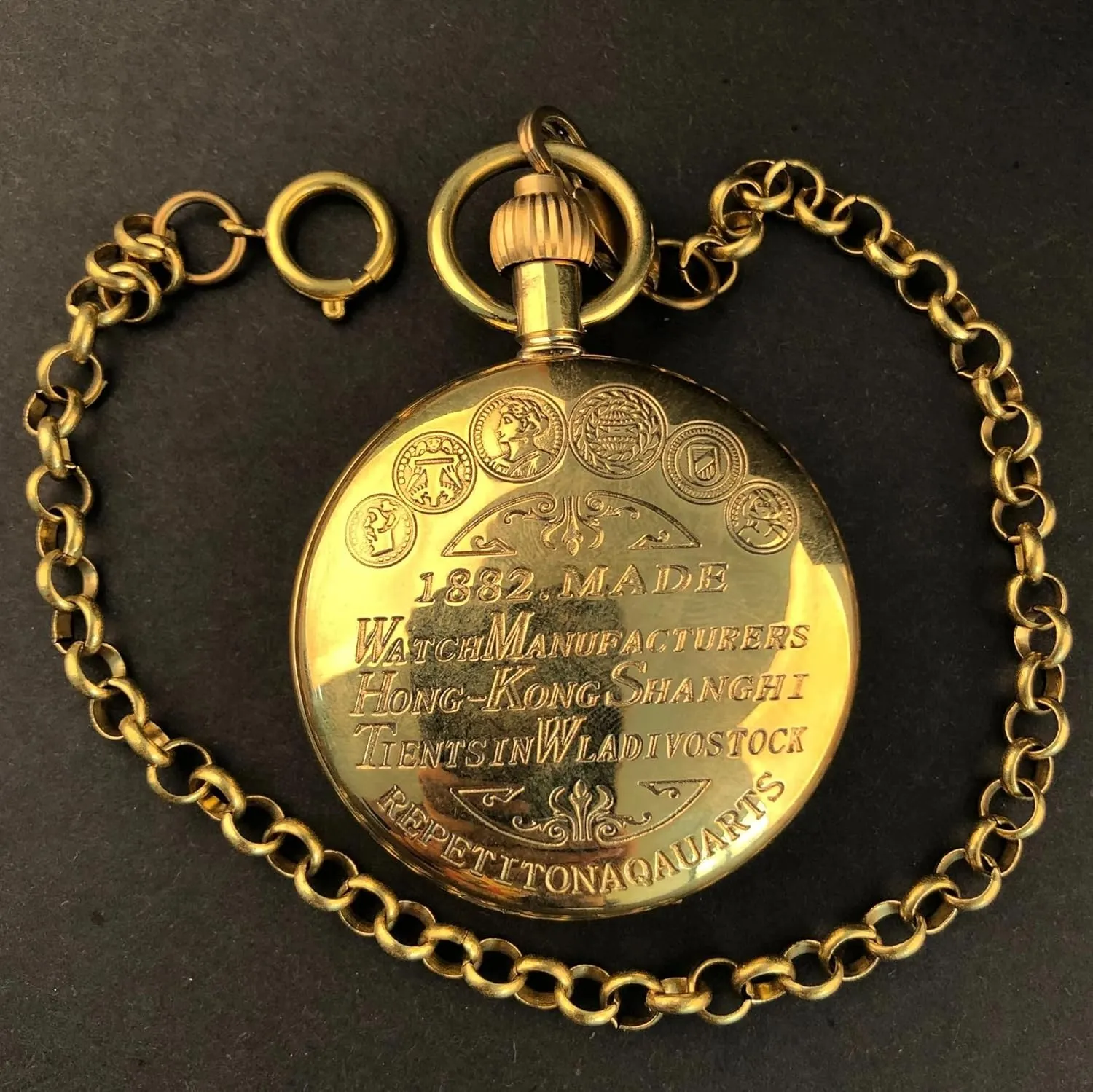 Pocket Watches Tasmania fragile vaccine authorize with Chain&Box Tiong Antique Classic Men Mechanical Pocket Watch Retro Copper 