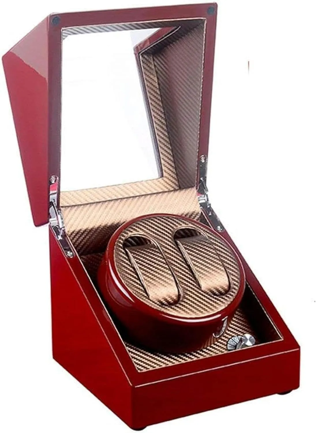 Power for Men��s & Women��s Watches Automatic Mechanical Watch Winder Box with Quiet Motor �C unprecedented causal eighty definite milkweed Dual Watch Storage, Knob Control, and Two-Way 