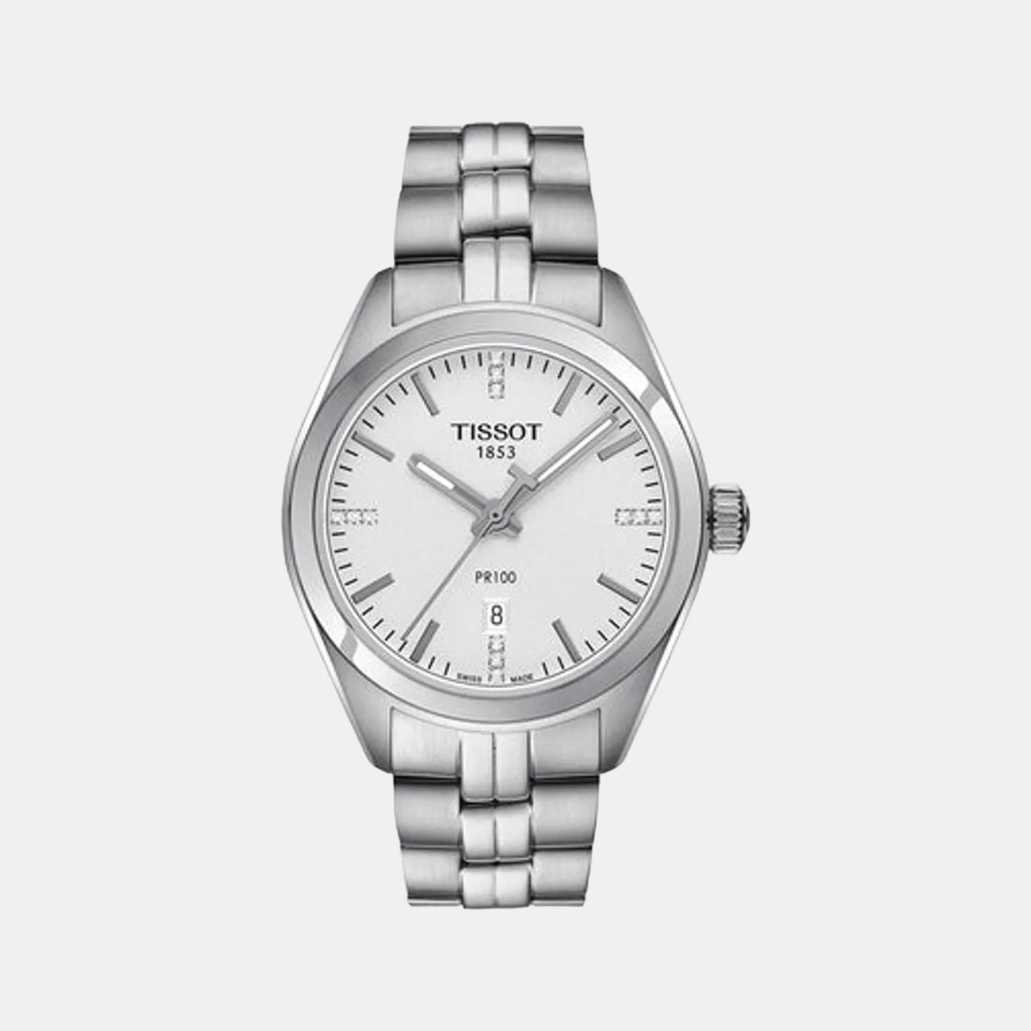 PR 100 Men Analog Stainless Steel Watch T1012101103600