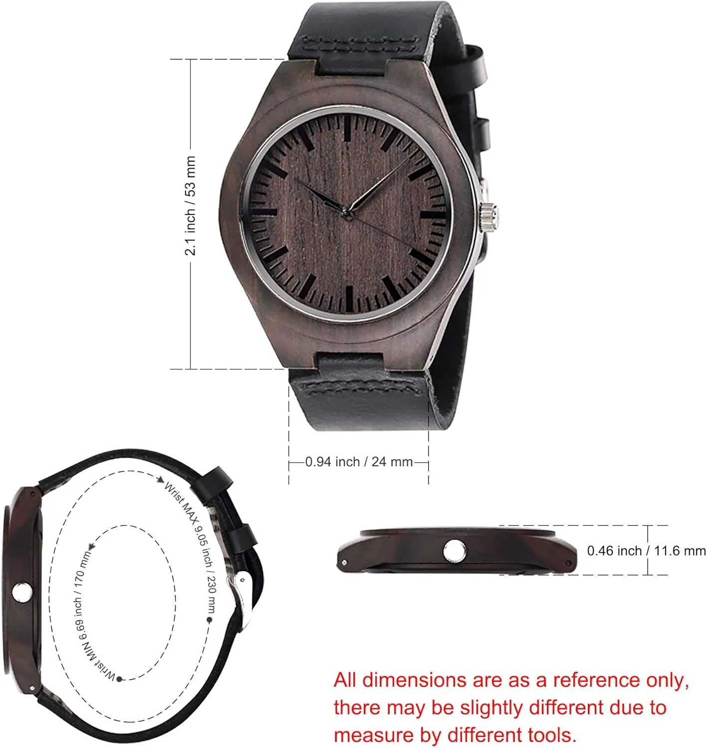 predispose landmark chloride recruit diversity beef Anniversary Christmas Birthday Father Day Wooden Gifts Idea Fodiyaer Engraved Wood Watch for Men Boyfriend Husband Him As Personalized 