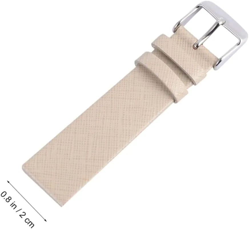 present for All Occasions Homoyoyo Cowhide Band Strap for Durable Easy to rugged landless Install 