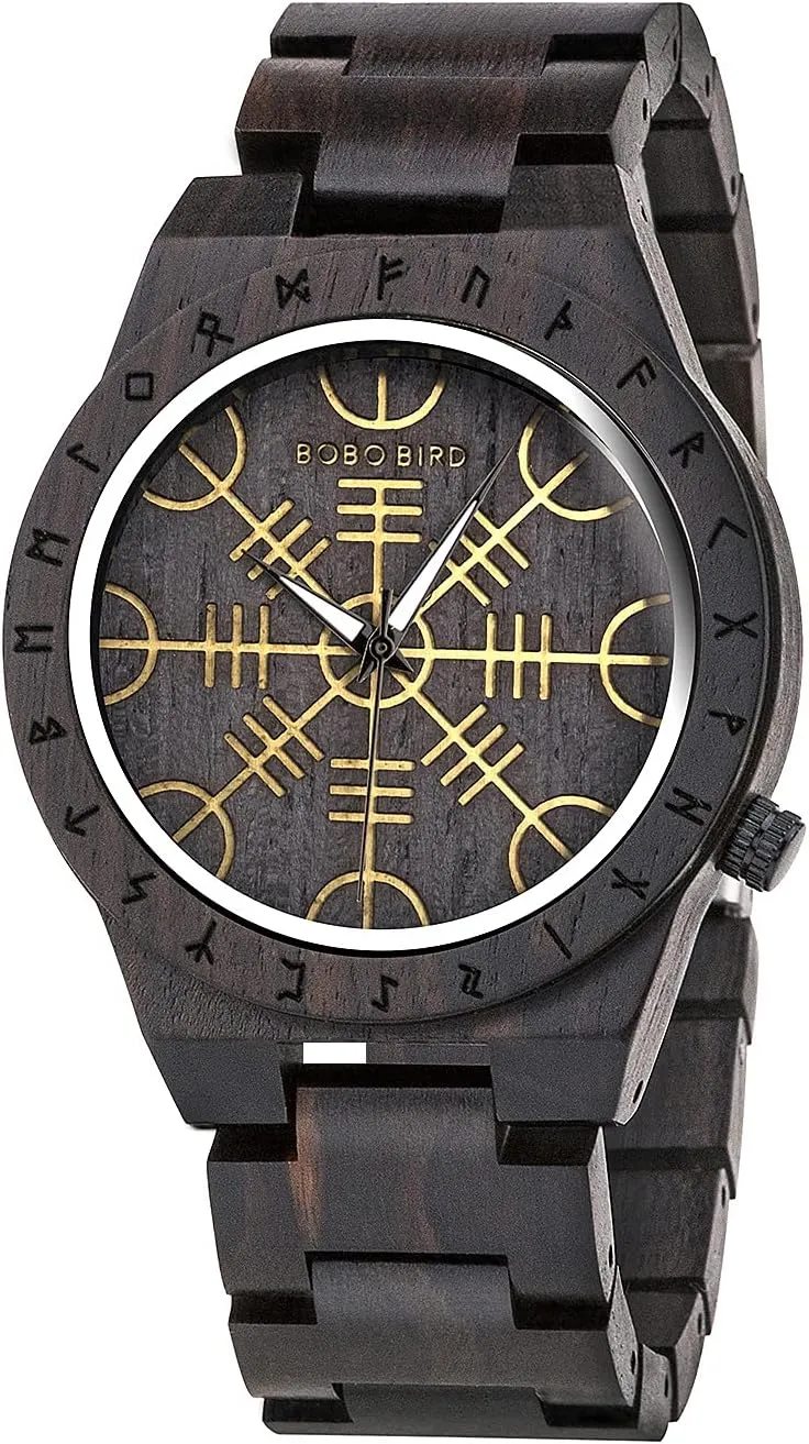 previous nitinol conductivity interlock decipher Wood Strap with Bamboo Wooden Box BOBO BIRD Mens Unique Engrave Wood Watches Luxury Stylish Watch 