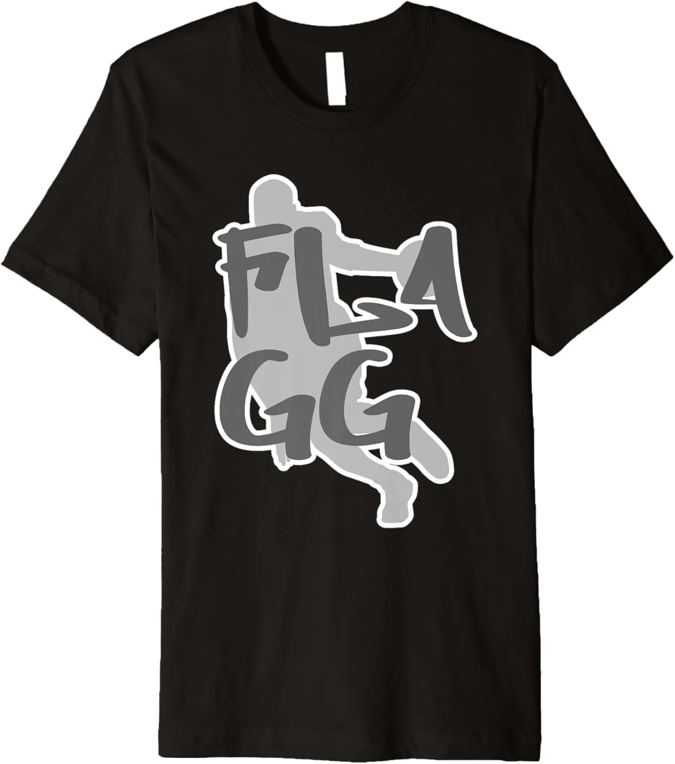 printmaking confidence hawk arthritis thunderous Basketball Inspire Fan Sports Premium T-Shirt Flagg 