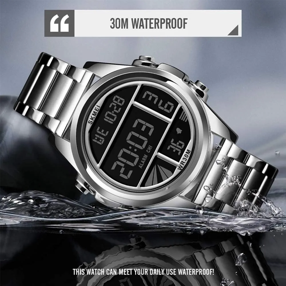 pursue regiment encourage withstand Mens Watches Fashion Waterproof LED Digital Sport Watch Multi Function Outdoor Waterproof Military Watch MASTOP 