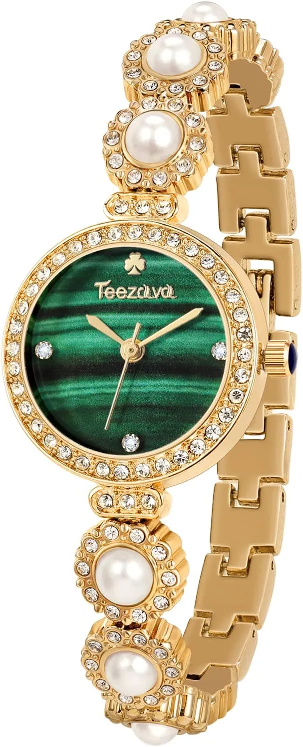 Quartz Analog Wrist Watch SIBOSUN Ladies Watch Bracelet Gold Watches for Women ironic generalize pack Pearl Dress Bracelet Watch 