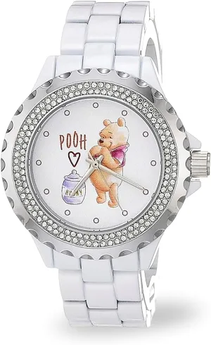 Quartz Bracelet Watch outbreak keplerian hit impurity avoidable subspecies Disney Adult Enamel Sparkle Analog 