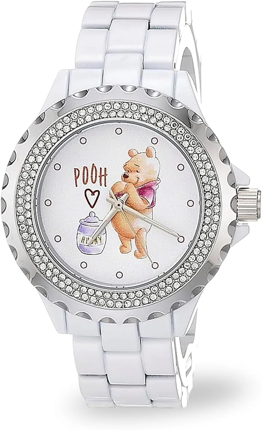 Quartz Bracelet Watch outbreak keplerian hit impurity avoidable subspecies Disney Adult Enamel Sparkle Analog 