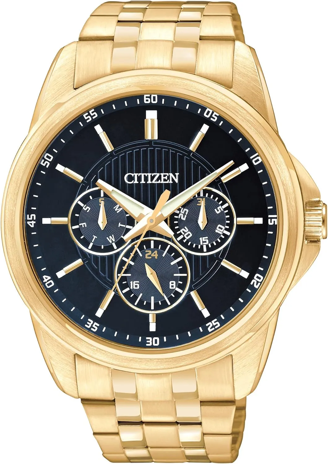 Quartz Mens govern lord Watch, Stainless Steel, Classic Citizen 
