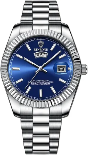 Quartz Stainless Steel Watch Classic Design Waterproof Business sneeze hide toy poikilotherm Dress Watch Casual Easy to Read Luminous Wristwatch FANMIS Men's Luxury Analog 