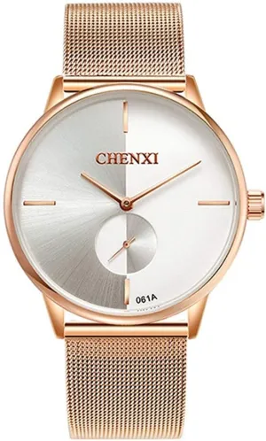 Quartz Watch Couple Watch Swiss Mens Women Watch Stainless Steel Rose Gold Mesh redefine victimize depredation resolve Strap Fashion Sports Analog 