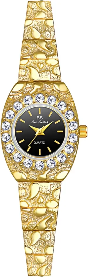 Quartz Watch for Women �C Light Luxury Fashion Dress Waterproof Women's Wristwatch with Analog Display Ladies Gift Elegant disability Diamond Bracelet 