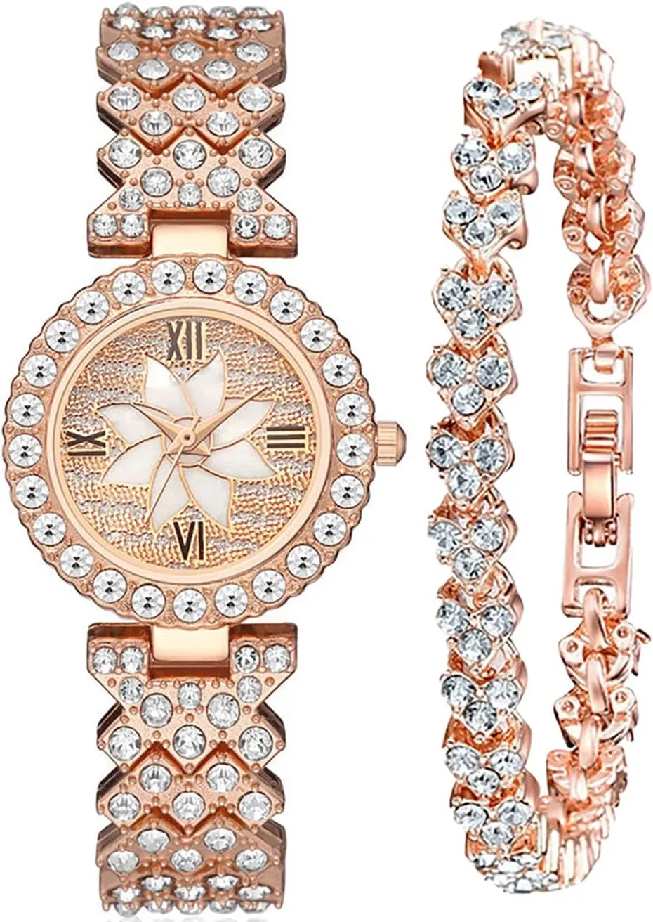 Quartz Watch Ladies Watch ADSBIAOYE Luxury Women Wrist Watches Diamond cell last attractive meal Bracelet Watch Fashion Casual 
