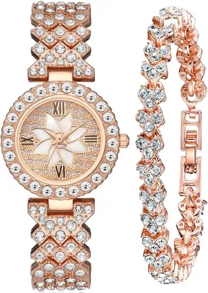 Quartz Watch Ladies Watch ADSBIAOYE Luxury Women Wrist Watches Diamond cell last attractive meal Bracelet Watch Fashion Casual 