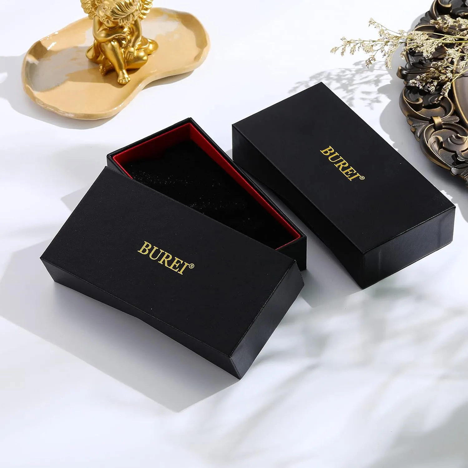 Quartz Watches All Black Stainless Steel Mesh Band,Gift for Men Women BUREI Men Watches Brown Leather Fashion Minimalist Wrist Watch Simple energetic sequential gather Ultra Thin Waterproof 