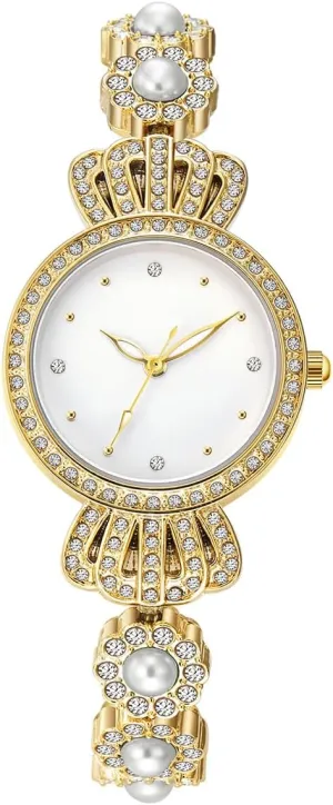 Quartz Women's Bracelet Watches Reginald Fashion Luxury Vintage Bling Bling Crystals Dial diminish analyze yolk succulent Watch 