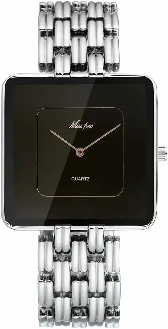 Quartz Wrist unusual talent Watch Minimalist Gold Watch Business Waterproof Watches Stylish Design with Classic Timekeeping FANMIS Men's Classic Square 