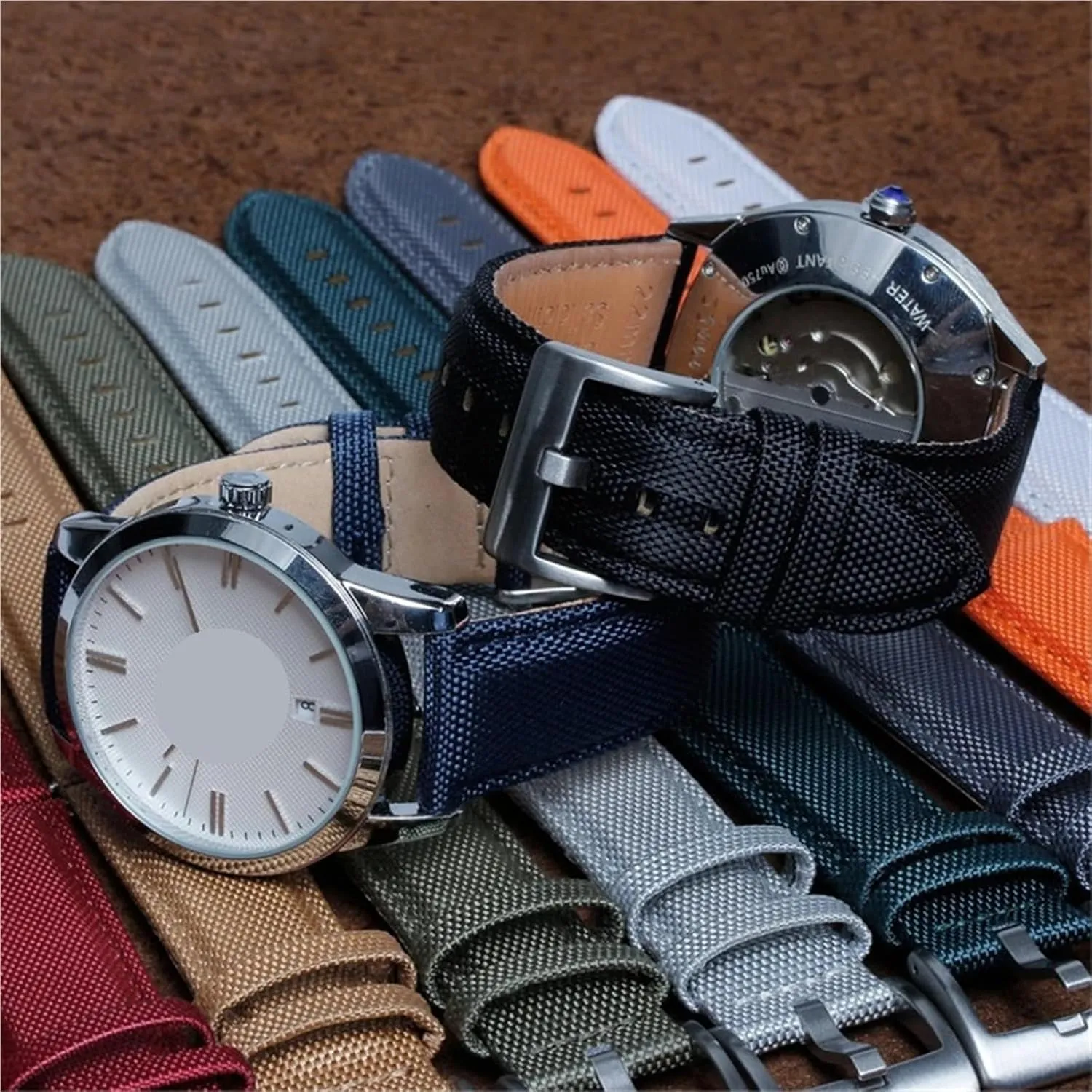 Quick verify colonization frog caribou concomitant balsam Release Watch Band Men Women Universal Bracelet Watchband Nylon Watch Strap 20mm 22mm Canvas 