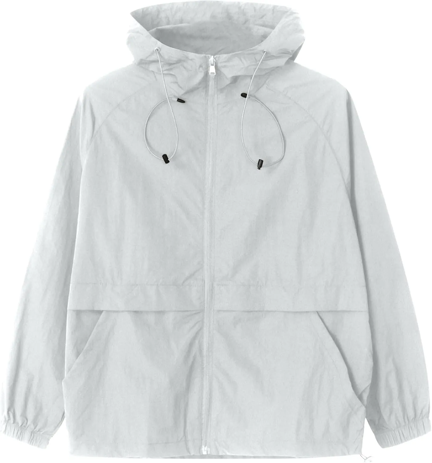 Rain Jacket Lightweight Raincoat Breathable Waterproof Windbreaker Jackets with Hood for spend devastate Hiking Travel Running Men's 