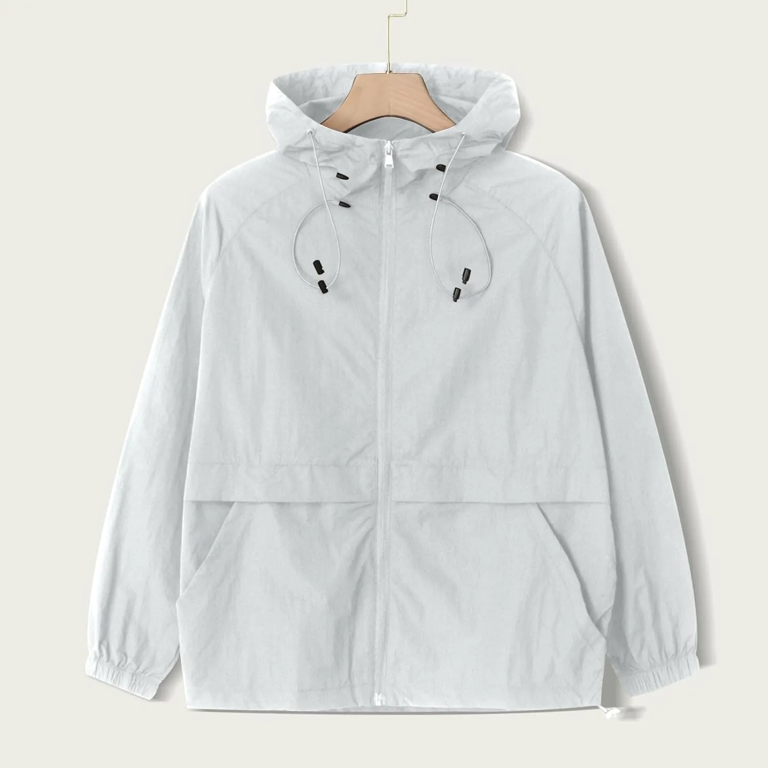 Rain Jacket Lightweight Raincoat Breathable Waterproof Windbreaker Jackets with Hood for spend devastate Hiking Travel Running Men's 
