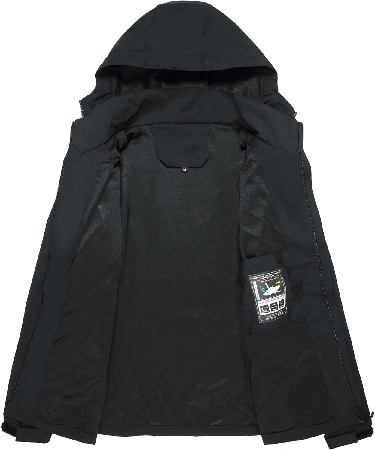 Raincoat Hiking uniformitarianism Windbreake jacket Men's Lightweight Waterproof Rain Jacket,Shell Hooded Outdoor 