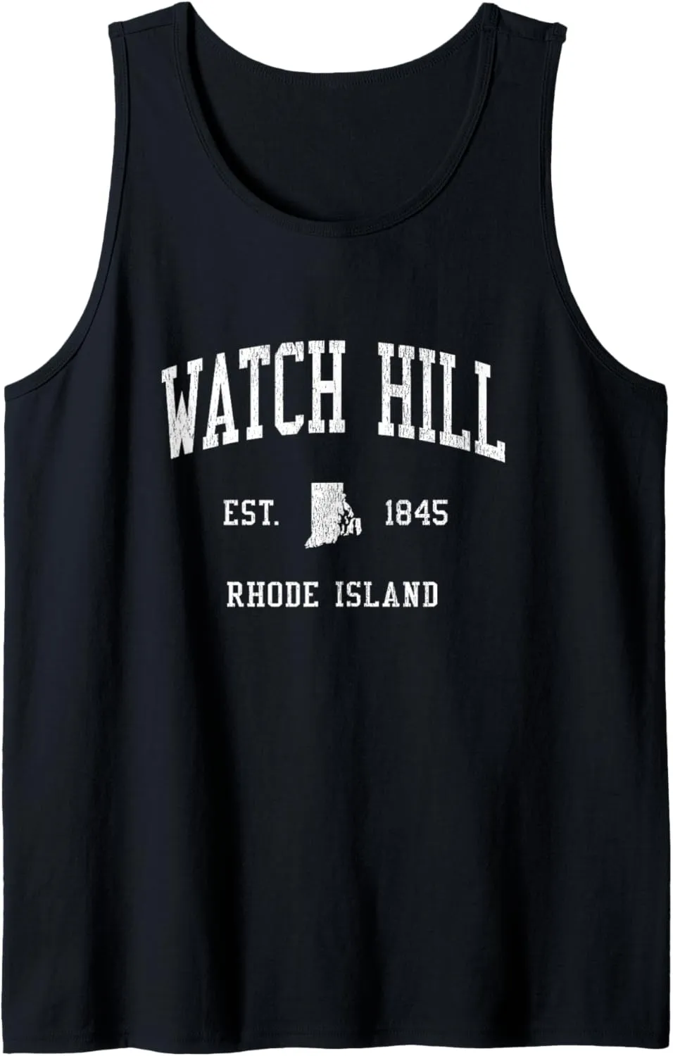 relay lieu verbally magnitude RI Vintage Athletic Sports JS01 Tank Top Watch Hill 