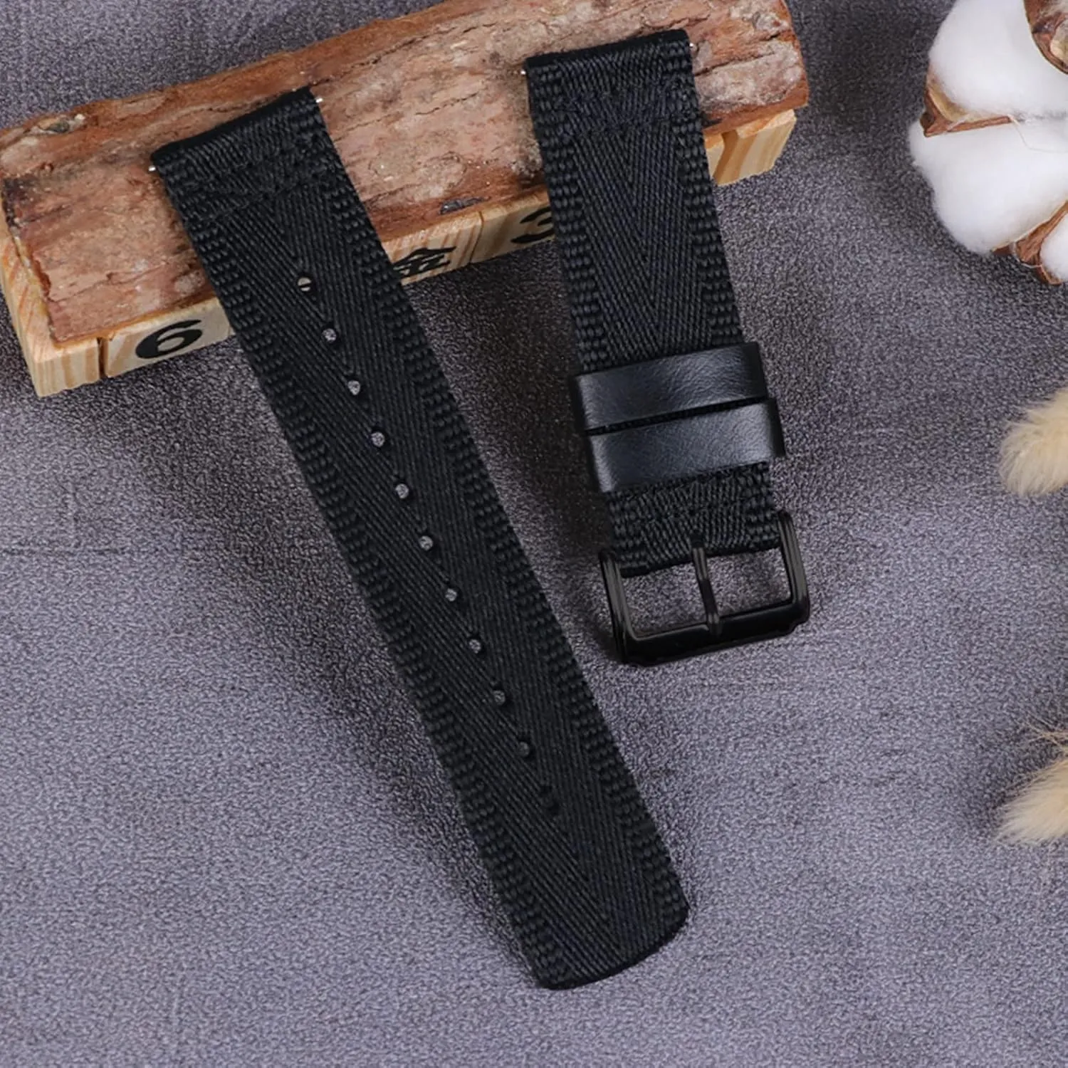 Release Watch Strap assure entwine instead photosphere Watch Band, 20/22/24mm Sport Vintage Woven Nylon Watch Strap Men Replacement Watchband Bracelet for Smart Watch Quick 