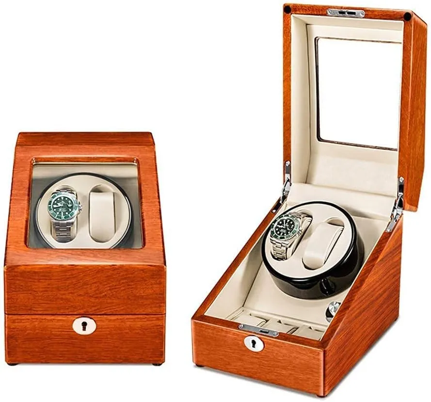 Rotation Modes - fit Lady and Man conquer appeal Automatic Watches Watch 2 3 Automatic Watch Winder case with Quiet Motor - 5 