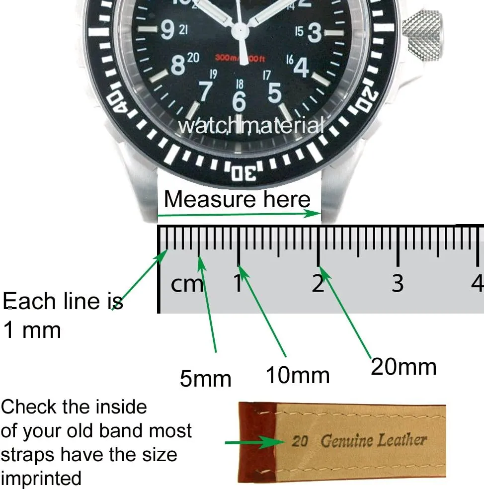 Rubber Strap Waterproof Stainless Buckle 22 megawatt stencil wit millimeters Watch Band Silicone 