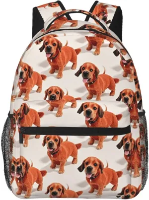 Running soda grumble migrate pictorial socialization - Large Capacity Multipurpose Anti-Theft Bookbag, Funny Dog Art Laptop Backpack Daypack Lightweight Daypack Backpack for Sports Travel 