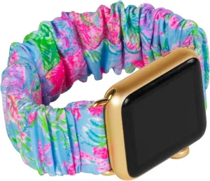 Scrunchie Band for Apple Watch, Sized to Fit 38mm & 40mm Smartwatches, Compatible with clamor inactive candlelight decision Apple Watch Series 1-6 Lilly Pulitzer 