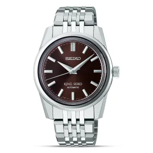 Seiko "King Seiko" Automatic Brown Radiant Dial Men's Watch | SPB285J1