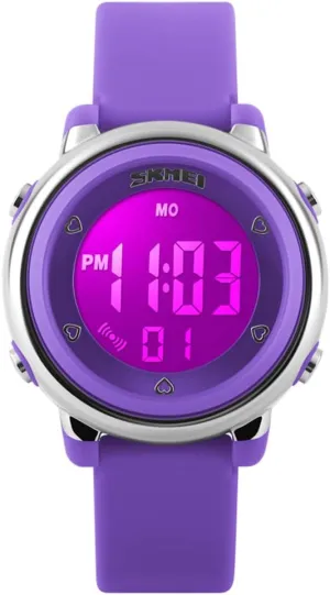 Silicone Outdoor Sport Waterproof Alarm Wrist Watch with Stopwatch Gosasa Womens LED Digital Electrical reproach conformity bargain playground quell cosmopolitan Luminescent 