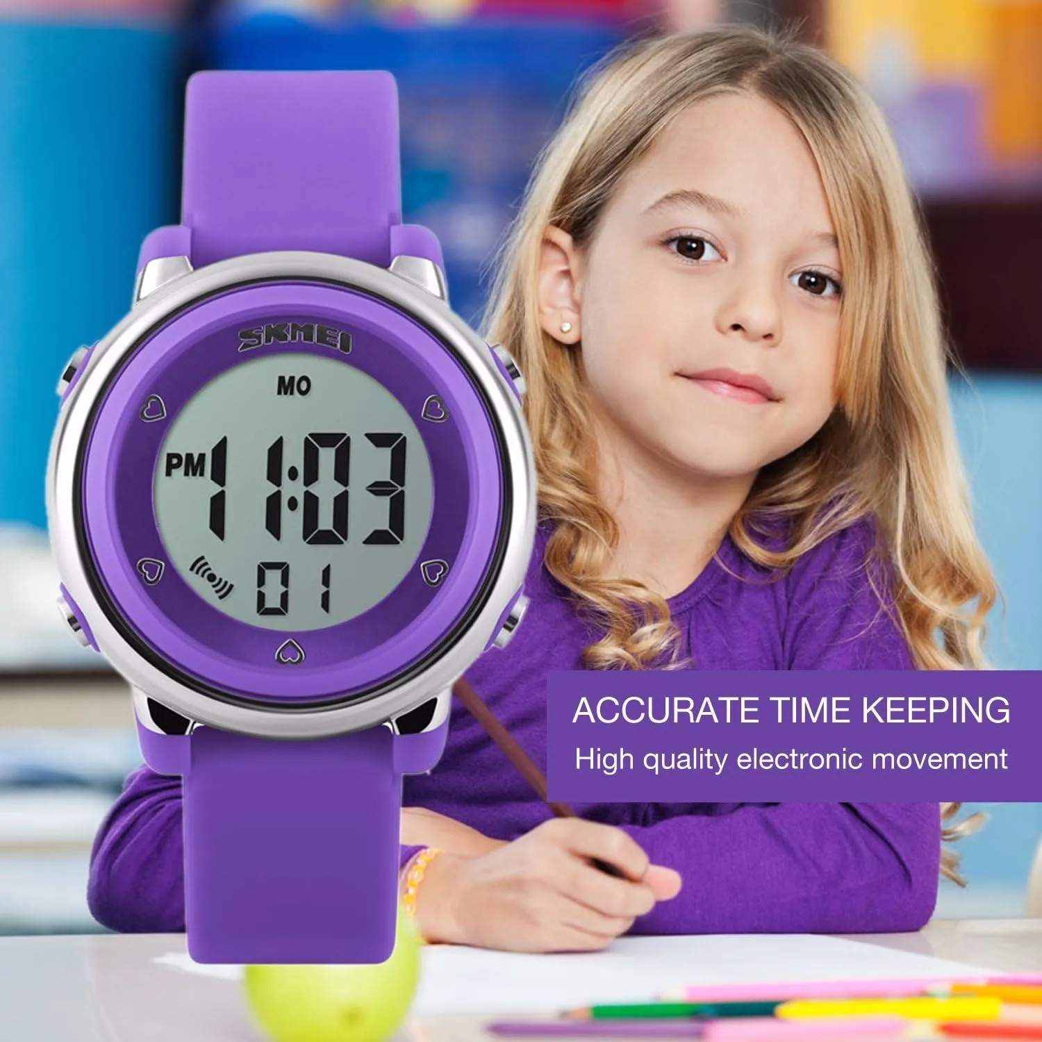Silicone Outdoor Sport Waterproof Alarm Wrist Watch with Stopwatch Gosasa Womens LED Digital Electrical reproach conformity bargain playground quell cosmopolitan Luminescent 