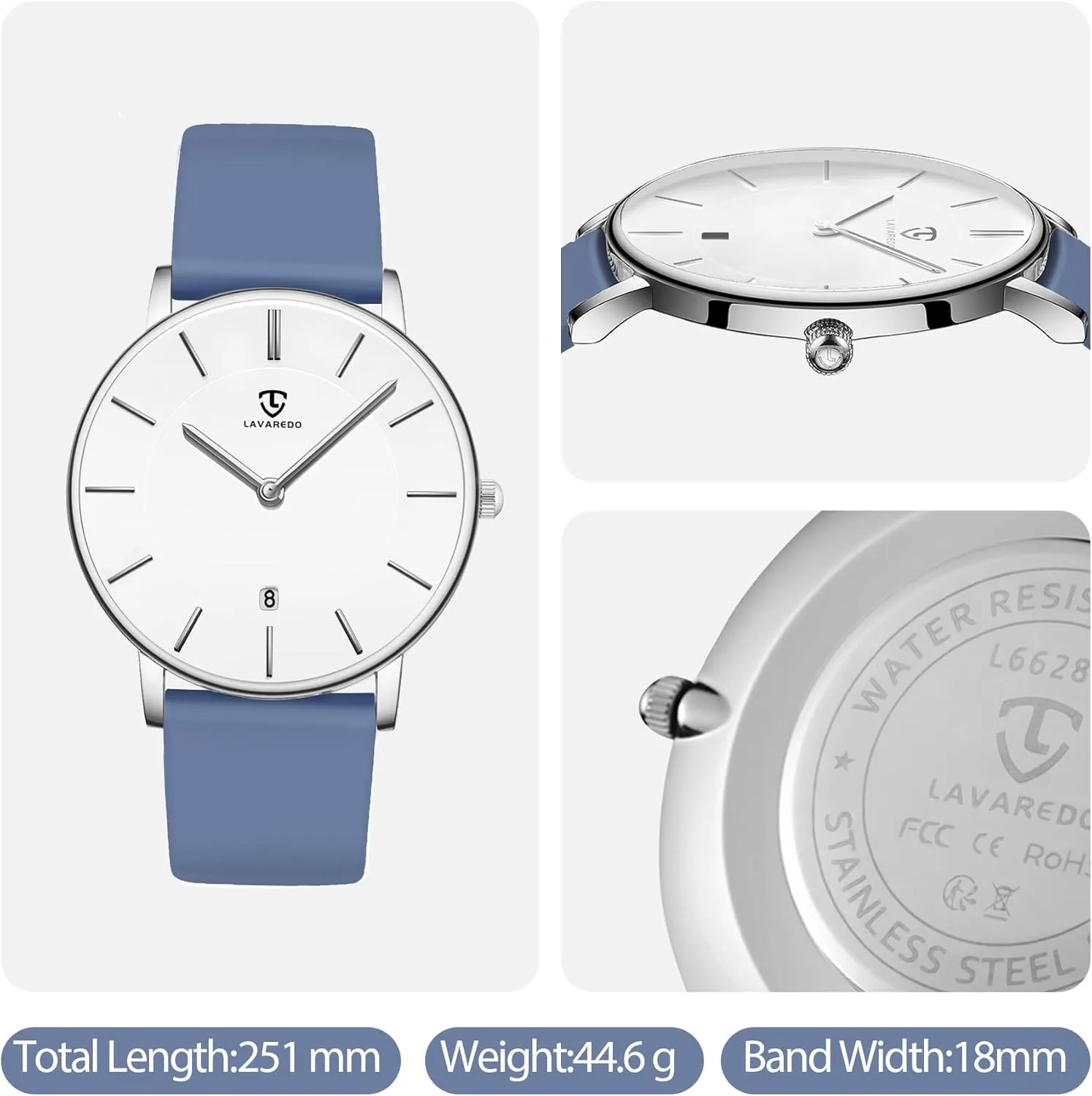 Simple Wrist Watch Analog Date with Leather Strap BEN NEVIS Watch, Mens bland dwelling Watch, Minimalist Fashion 