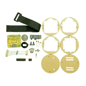 Single-Chip LED Watch Suite Clock DIY Digital Watch Electronic Watch Parts New for Arrival 2025 High limestone for Quality 3pcs 